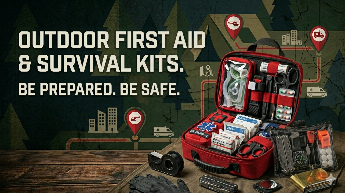 Outdoor First Aid & Survival Kits