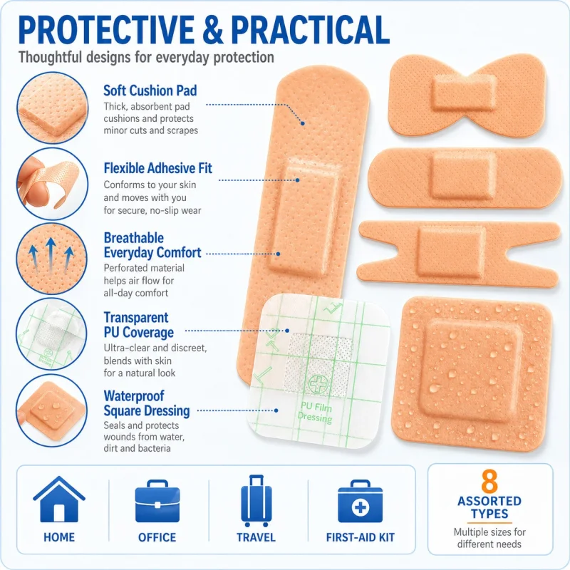 Tactical IFAK trauma first aid kit: rugged red