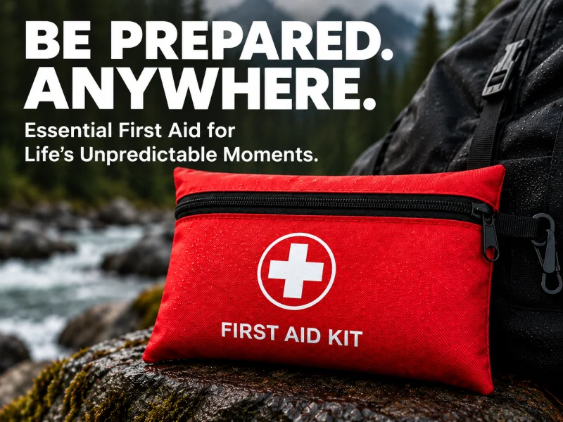 BE PREPARED. ANYWHERE