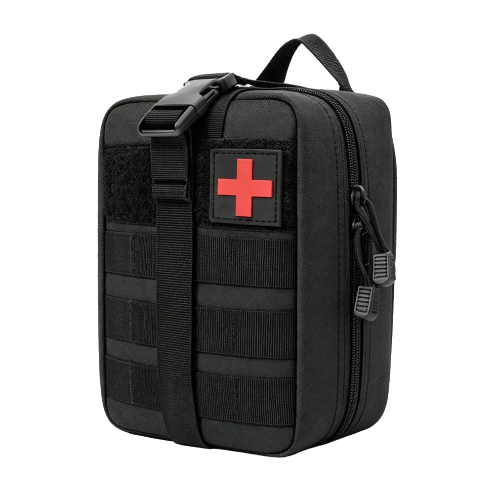 Vozeel Tactical Black IFAK First Aid Kit